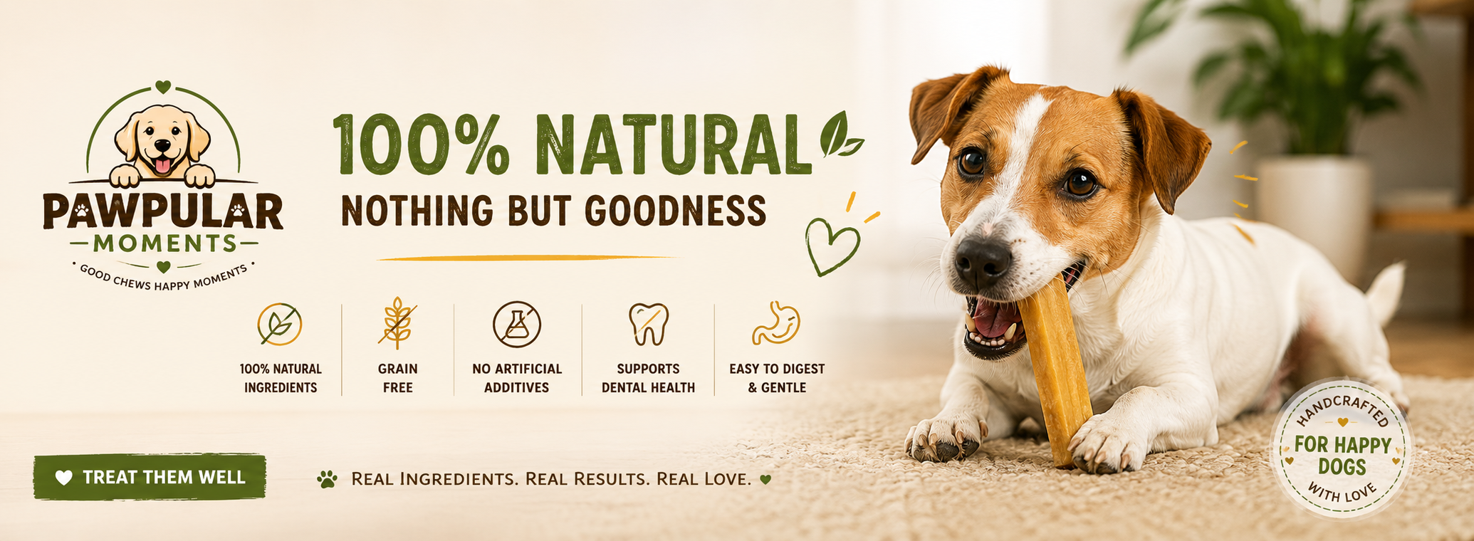 100% Natural Nothing But Goodness — Pawpular Moments